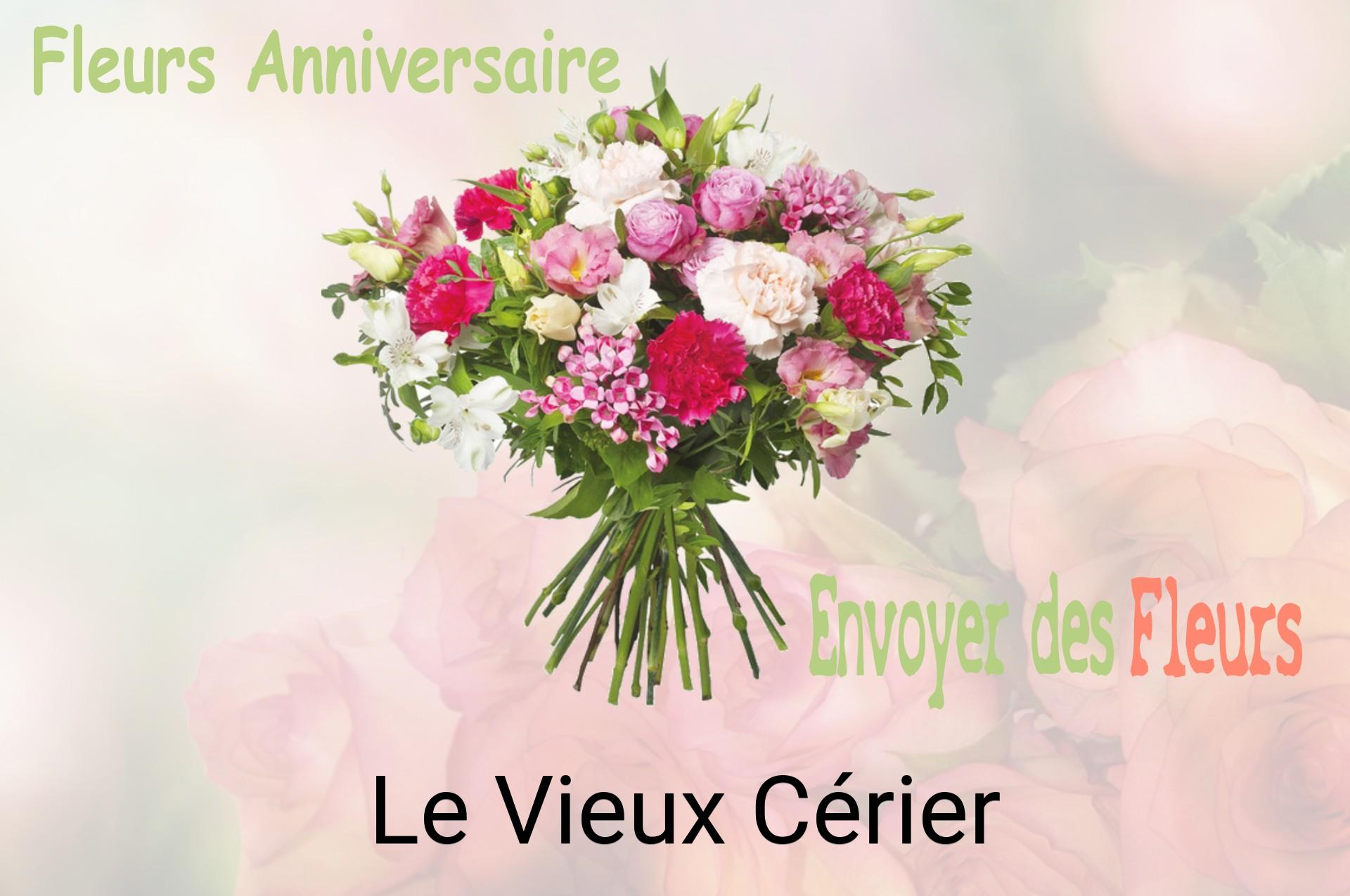 Bouquet de fleurs d’anniversaire livré à Le Vieux-Cérier
