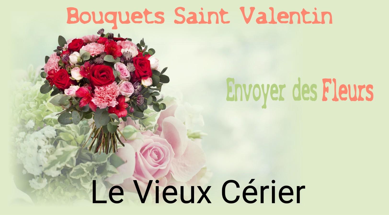 Roses de Saint-Valentin livrées à Le Vieux-Cérier